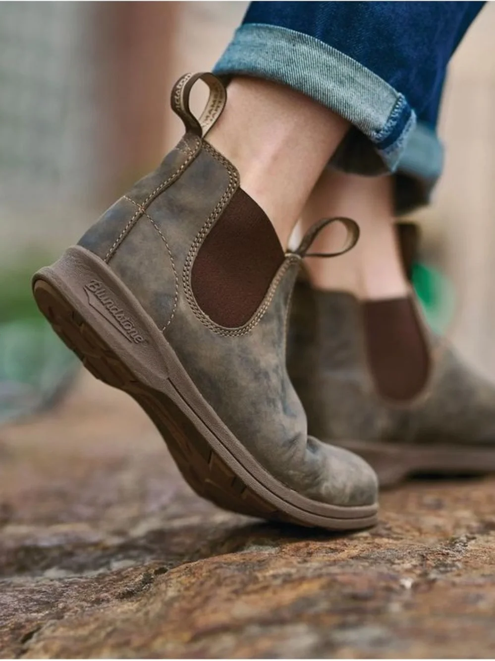 Blundstone Leather Active Boot #1496 Rustic Brown Women’s 7.5